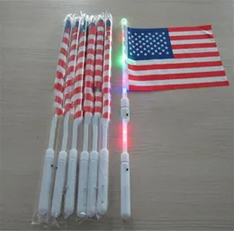 American Hand Led Flag 4 lipca Niepodległość Dzień Niepodległości USA Banner Flagi prowadzone przez Flag Partię K05139753069