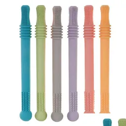 Succhietti Massaggiagengive Infantile Massaggiagengive Molari Formazione Dentizione Sile St Gum Toys Masticatore molare Anti-Eating Mano Neonato Esercizio di masticazione Otkvi