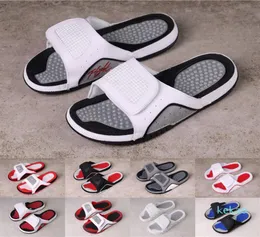 Jumpman 4 slippers sandals Hydro IV 4s Slides black men Beach sandal 11 XI 6 VI shoes outdoor sneakers size 3646316V9598360