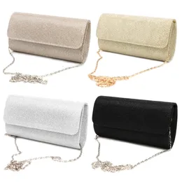 Evening Bags THINKTHENDO Women's Evening Shoulder Bag Bridal Clutch Party Prom Wedding Envelope Handbag 231130