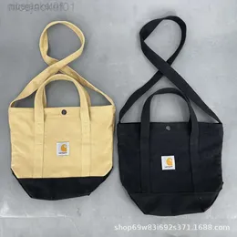 Designer Carhart Bag Carharrt Wip Color Blocking Crossbody Bag Single Shoulder Bag Canvas Bag 21ss New 028886