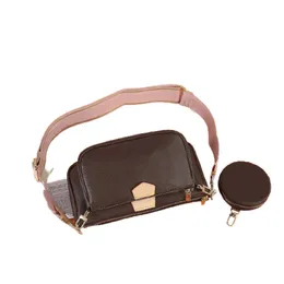 Crossbody Women Messenger Shoulder Bag med myntficka Satchel Clutch Bag Handväska Fashion Saddle Cross Purse