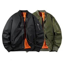 Мужские куртки Куртка в стиле милитари Мужская тонкая куртка-бомбер Весна-Осень R Мужская верхняя одежда Ma-1 Pilot Air Bomber Куртки и пальто Мужские 231130