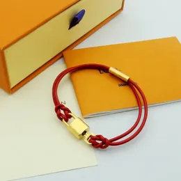 Braccialetti di design L V per uomo e donna Bracciale a maglia cubana in acciaio inossidabile Bracciale ghiacciato Bracciale a catena S bracciali da uomo con scatola