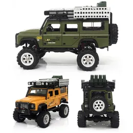 Electric/RC Car 1/28 SG2801 RC Car 2.4G 4x4 Mini Alloy Remote Control Vehicle 4WD Off-Road Climbing Truck with Lights Toys for Children 231130