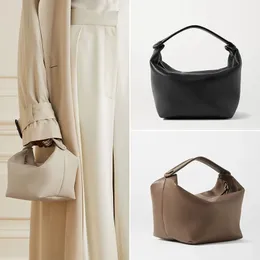 Bolsas de alta qualidade Luxurys The Row Bag Designer Mulheres Crossbody Bag Shopper Bag A Tote Bag Dumplings Bolsa Lunch Box Bucket Bag Bolsas de Ombro
