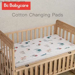 منصات التغيير تغطي BC Babycare Baby Baby Mat Hat Infant Diaper Cutton Cotton Cover Cover Cover قابلة للطي قابلة للطي الورقة الصديقة للبشرة Q231202