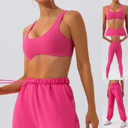 Lu lu hizalanma limon yoga takım elbise sıcak pembe setler kadın spor salonu fitness sütyen tozluk ve pantolon ile kadın giyim koşu kıyafetleri pist giyim spor giyim jogger bodysuit