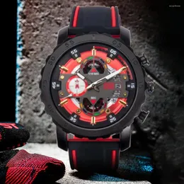 Relógios chineses de madeira Relógios de madeira vendendo diretamente o sport multifuncional de atacado Assista a cronógrafo Mens Wristwatch