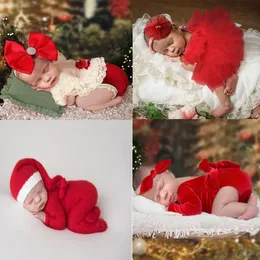 Keepsakes 0-1m Born Outfit Born Pography Props Christmas Dress and Romper Jumpsuit Baby Pography Clothing 231130