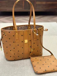 Bolsa de compras de designer bolsa de ombro bolsa mãe criança bolsa feminina clássica de alta qualidade para uso frente e verso.