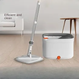 Clean Sewage Separation Household Hand WashFree Lazy Rotating Flat Mop Wet and Dry 231222