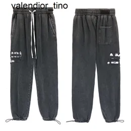 Nuovi pantaloni della tuta pantaloni firmati pantaloni da jogging da uomo pantaloni cargo Amirs Pantaloni casual da strada con frange di marca Washedfashion pantaloni da donna da uomo