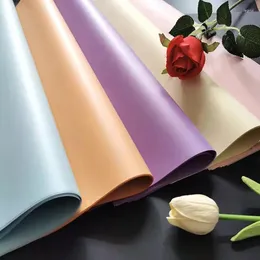 Arts And Crafts Mist Paper Solid Color Flower Gift Wrapping Shop Floral Bouquet Materials Translucent