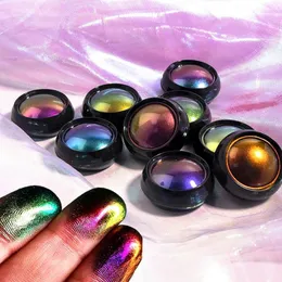 Sombra de Olho Camaleão Monocromático Sombra Metálica Glitter Sombra Paleta Pó Radiante Pigmento Brilhante Olhos Maquiagem Cosméticos Maquillage 231201