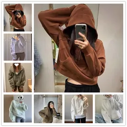 SCUBA HOUDIE DESIGNER Sweater Womens Hoodies Sweatshirts Hooded Ladies Sportwear Thick Fleece Half Zip Clothing Hoody Zip Up Jacket Lång ärm Jumper Suit For Lady