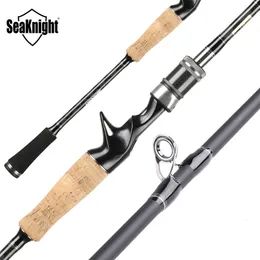 Båtfiskespäng SEAKNIGHT Märke Falcon Series Lure Fishing Rod 2 Sections Dual-Tips Lure Rod 1.98m 2,1 2,4m Spinning Casting Rod Carbon Fiber 231201