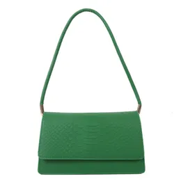 Personalized INS Small Square Bag crocodile Pattern Handbag 2023 New Trendy and Fashionable Retro Underarm Bag FMT-4030