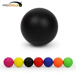 Outros itens de massagem ProCircle Fitness Massage Ball 100% Rubber Hockey Lacrosse Ball 64mm Trigger Point Relaxamento Auto Massagem 231201