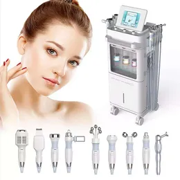 Venda quente 9 em 1 hydra aqua peeling facial dermoabrasão cuidados faciais equipamento de oxigênio terapia máquina facial