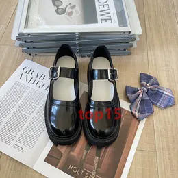 Designer Shoe Woman Monolith Black Leather Loafers Platform Moccasins Brushed Loafer Chunky Lace-ups Heel Sneaker Lady Dress Shoes Office Casual Masion Margiela AA