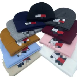 Czapki męskie w jesieni i zimowe sporty sporty na świeżym powietrzu modne wełniane czapki kucyk haft joker zimne czapki zagęszczone ciepłe czapki.