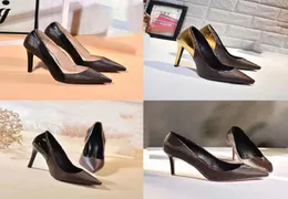 2021 High heels Women Sandals Leather Pump Lady Wedding Shoes Court Dress size 3541 with box 013695308