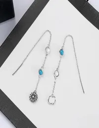 New Style Long Jewelry Earrings for Woman Top Quality Silverplated Earrings Personality Charm Earrings Fashion Jewelry Supply1485878