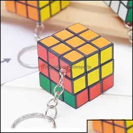 Party Favor Event Supplies Festive Home Garden Educational Keychains Magic Square Fashion Cube Decorations Gift Rotatable Originalit Dhl0C
