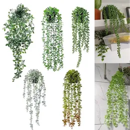 장식 꽃 인공 포도 나무 녹색 매달려 DIY 식물/야외 선반 장식 냄비 집 벽 결혼식 파티 장식