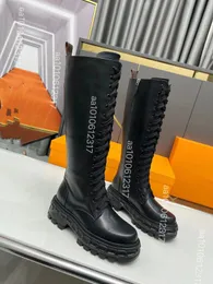 2024 Damen Winter Sexy Hohe Stiefel Damenschuhe Ankle Boot Army Green Flatform Heels Turela Bootie Heeled Mode Schwarz weiches Wildleder EU35-41