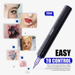 Tattoo Machine Mast Tour Wireless 3 0mm Slaglängd Två lägen Instant Start Up Mode Permanent Makeup Battery Pen Supply 231201