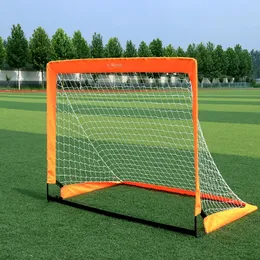 Luvas esportivas gol de futebol crianças dobrável poste de futebol ao ar livre metas mini treinamento net post para crianças mas gat 231202