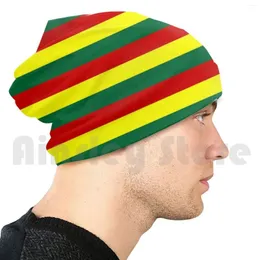 Berets Bolivia Guinea Flag Grenada Mali Senegal Portugal Stripes Beanies Pullover Cap Comfortable