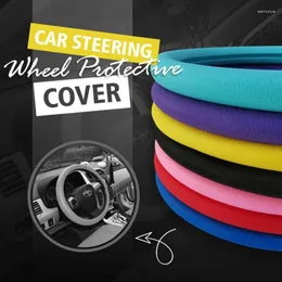 Steering Wheel Covers Silicone Cover Non-slip Temperature Resistant Protective