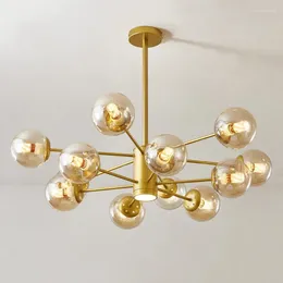 Chandeliers Modern LED Chandelier Lighting Living Room Home Decor Gold Ceiling Lights Tree Branches Cafe Light Fixture