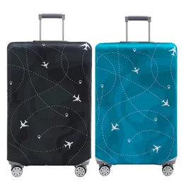 Stuff Sacks Designer elastische Gepäckabdeckung Schutzhüllen für 1832 Zoll Trolley Koffer Staub Reisezubehör 231201