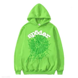 Mens Hoodies Sweatshirts Green Sp5der Young Thug 555555 Hoodie Men Women High Quality Angel Spider Web Graphic Print Y2k Pullover 230530 8PWW