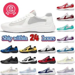 Americas Cup Luxus-Mode-Turnschuhe, Gummisohle, Amerika-Lackleder, Jogging, sportliche Outdoor-Low-Top-Plattform-Loafer, OG Original-Turnschuhe, Herren- und Damen-Trainer