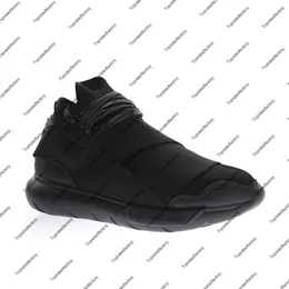 Yohji Qasa High Triple Black Buty do męskiej Yamamoto Sports Shoe Buts Dame's Sneakers Męs