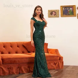 Urban Sexy Dresses Luxury Evening Party Dresses Elegant Gold Sequin Partycon Prom Classic Maxi Dress Women Summer 2023 New Festival Outfit T231202