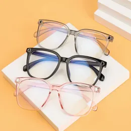 Sunglasses Vintage Frame Women Blue Light Blocking Minus Glasses Finished Myopia Optical Near Sight Prescription 0 To -6.0