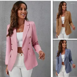 Women's Suits 2023 Slim Fit Drop Small Suit Elegant Temperament High Quality Clothing Blazer Mujer De Moda Ropa Hombre