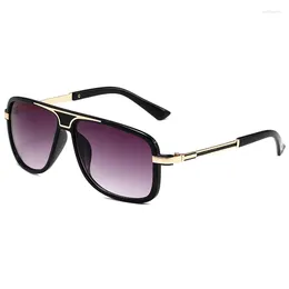 Sunglasses Pilot UV400 Men Women Vintage Retro Sports Driving Metal Frame Glasses Eyewear