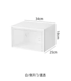 Shoe Parts Accessories Transparent plastic shoes box thick clamshell type sneaker large shoes storage boxs shoeses cabinet dust an4652317