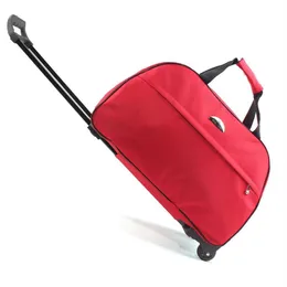 Walizki torby podróżne Torba bagażowa z kołami wózka dla mężczyzn Kobiety prowadzą podróże torby 260k