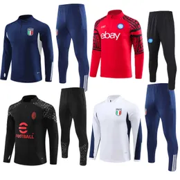 2023 2024 Survetement ItAlY Napoli MiAmI Mexico Football tracksuit jacket POrTuGaL Argentina KVARATSKHELIA OSIMHEN SSC Naples jogging Soccer training suit