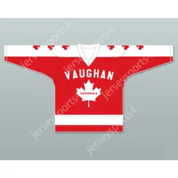 Anpassad White Wayne Gretzky Vaughan Nationals Hockey Jersey Metro Junior B League New Top Stitched S-M-L-XL-XXL-3XL-4XL-5XL-6XL