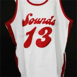 Nikivip رخيصة المخصص #13 Collis Jones MS Sounds College Basketball Men's Ed White أي حجم 2xs-3xl 4xl 5xl رقم الاسم Jersey