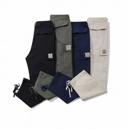 Pantaloni da uomo Carhart Pantaloni da uomo oversize firmati Salopette casual ampia Pantaloni multifunzionali Pantaloni sportivi tascabili 8832ess